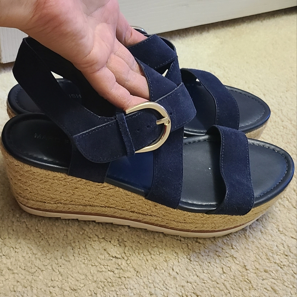 Marc Fisher wedge sandals